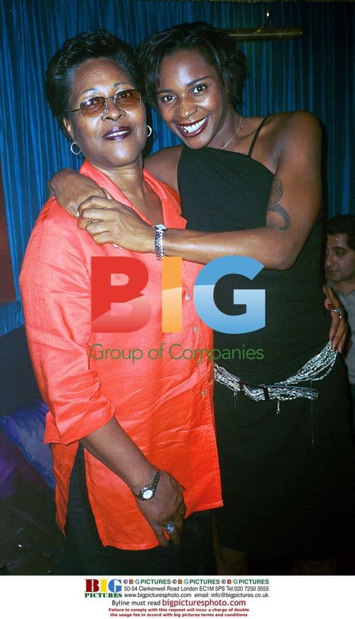 DJ Sonique and mother out in London