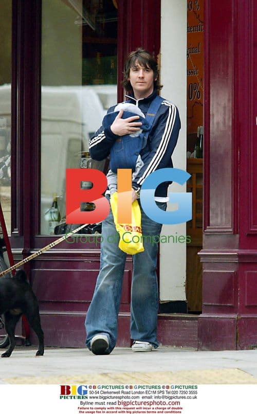 Celebrity portrait in casual attire