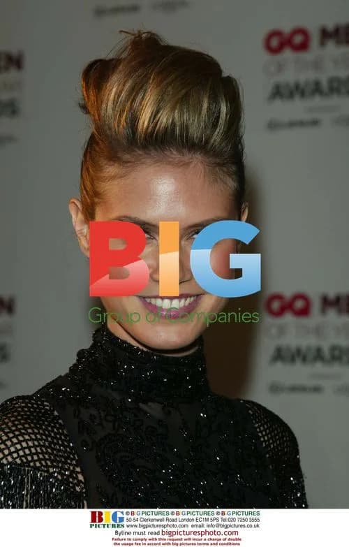 Heidi Klum at 2002 GQ Men of The Year Awards