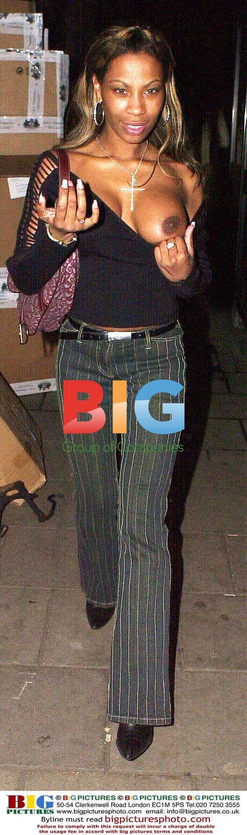 Determined Party Girl at Chinawhite Nightclub