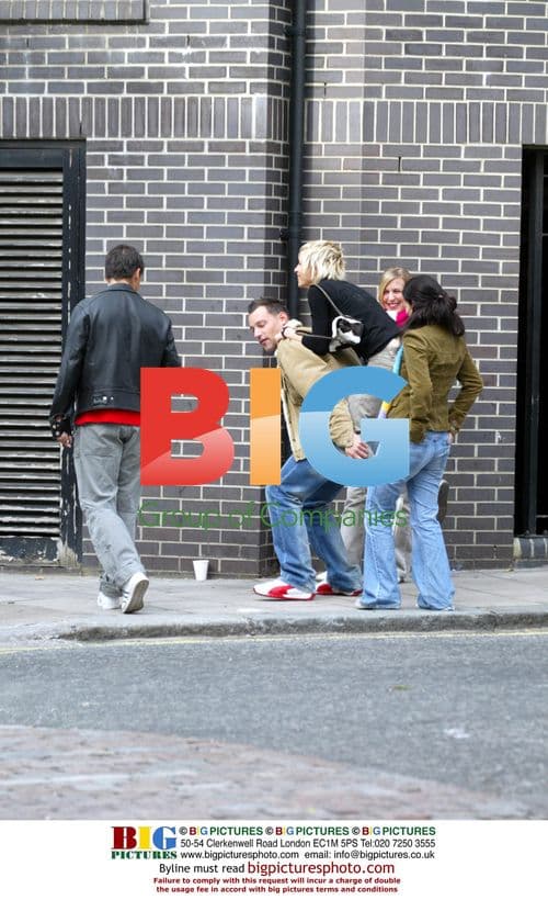 TV Presenter Toby Anstis Plays Football in West London