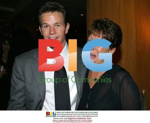 Mark Wahlberg and mother at 'The Truth About Charlie' after-party