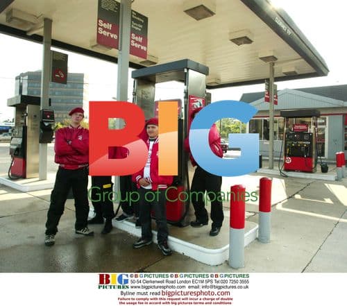 Guardian Angels Volunteer at Gas Station