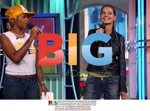 Eve and Katie Holmes on TRL