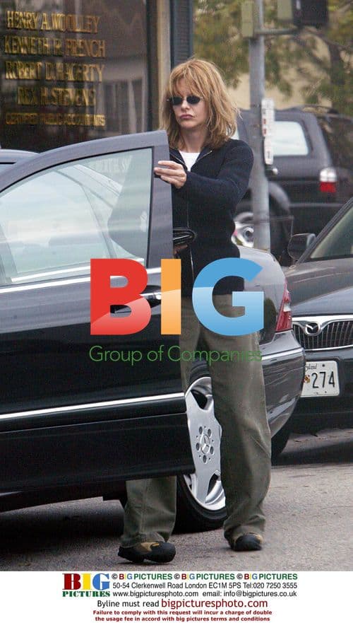 Meg Ryan out shopping in Century City