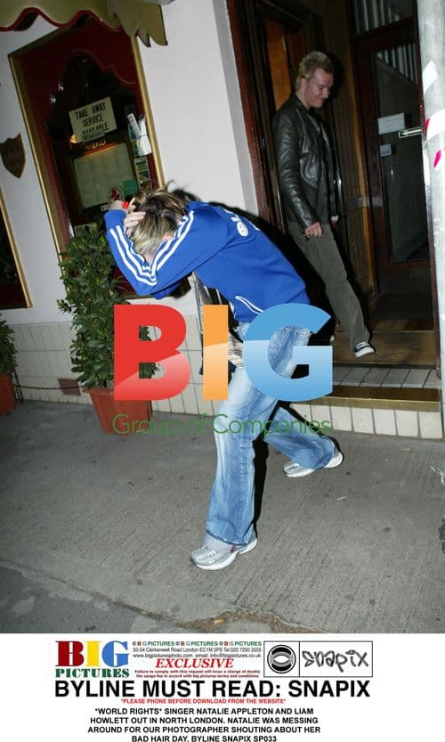 Natalie Appleton and Liam Howlett Out in North London