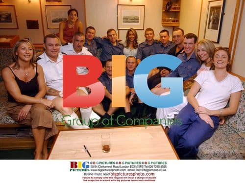 Actress Claire Sweeney visits HMS Argyle in the Gulf