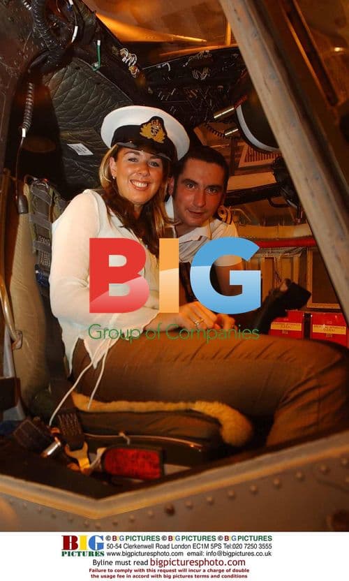 Actress Claire Sweeney Visits British Warship HMS Argyle