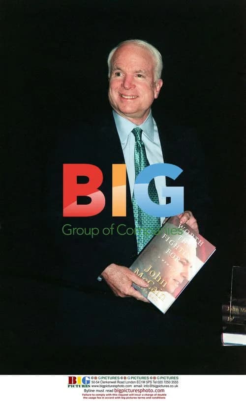 U.S. Senator John McCain at book signing