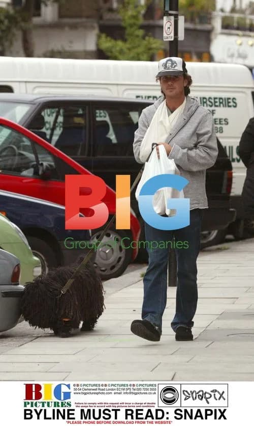 GAVIN ROSSDALE and GWEN STEFANI Walk Dog