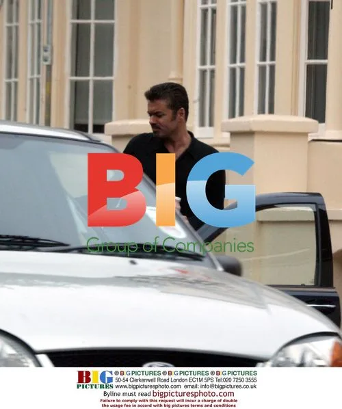 George Michael Seen Out in North London