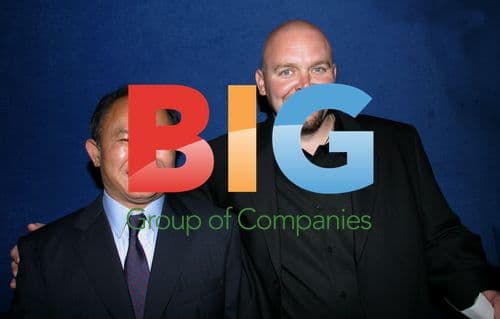 Directors John Woo & Joe Carnahan at 'The Hire' premiere