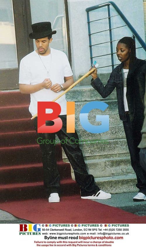 Craig David Films 'What's Your Flava' Video in Prague