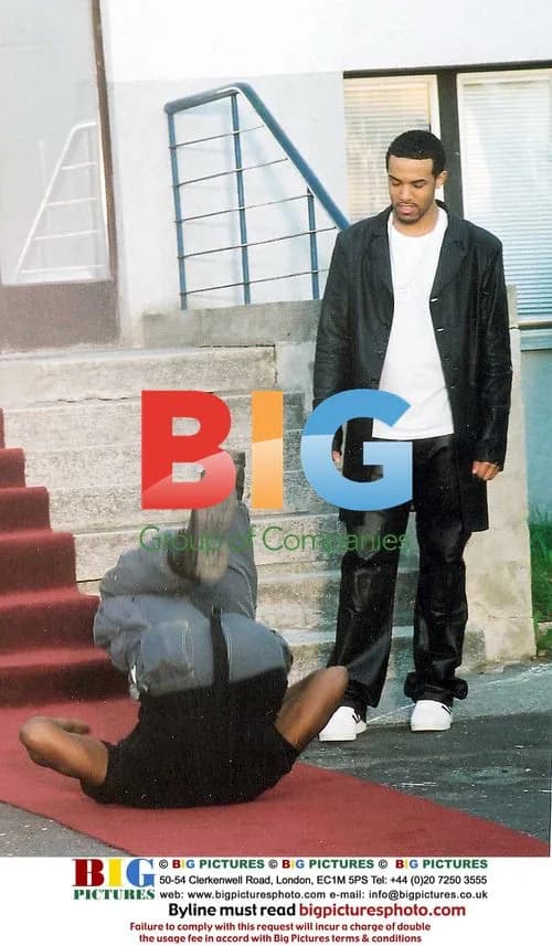 Craig David Filming 'What's Your Flava' Video