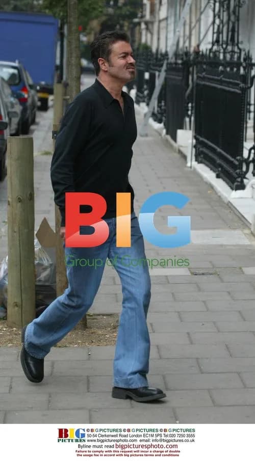 Singer George Michael Spotted in North London