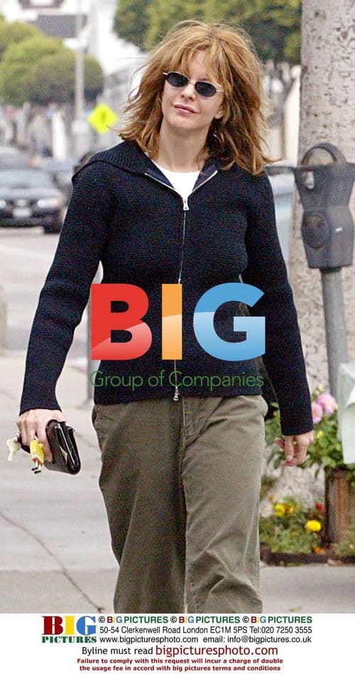 Meg Ryan goes shopping in Century City