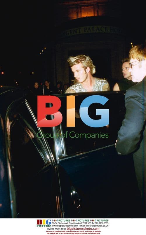 Victoria and David Beckham at Jewel Nightclub