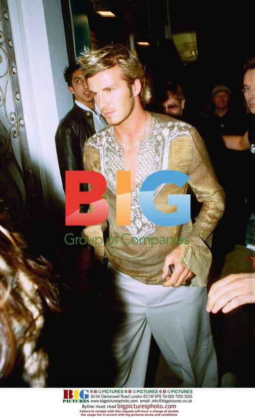 Victoria and David Beckham at Jewel Nightclub