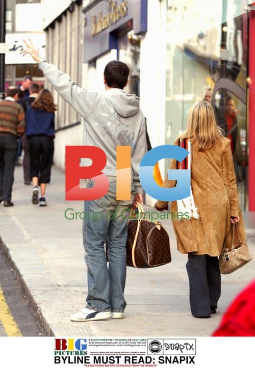 S Club 7's Rachel Stevens with Jeremy Edwards