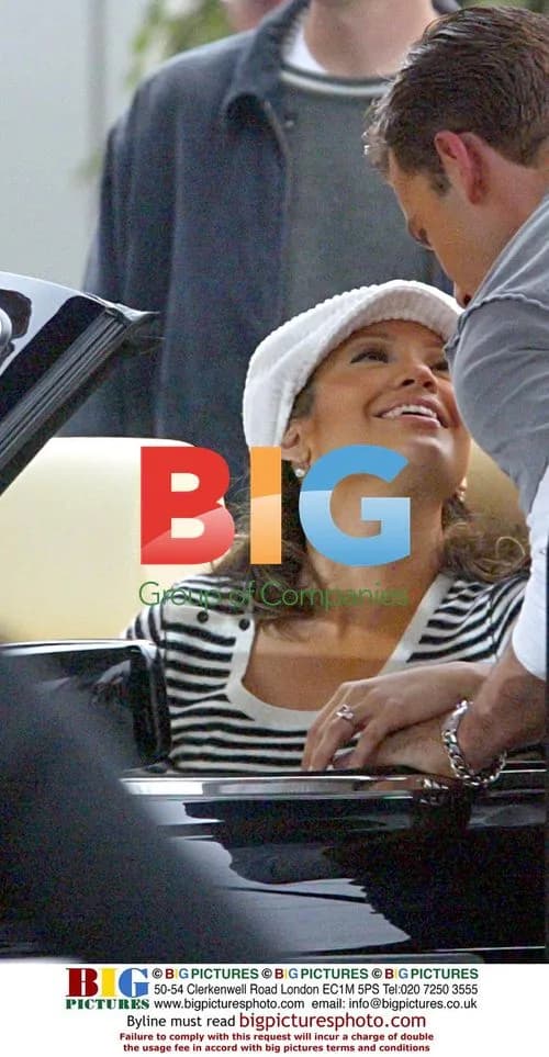 Jennifer Lopez and Ben Affleck on video shoot