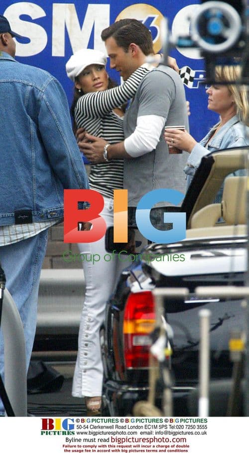 Jennifer Lopez and Ben Affleck shooting video