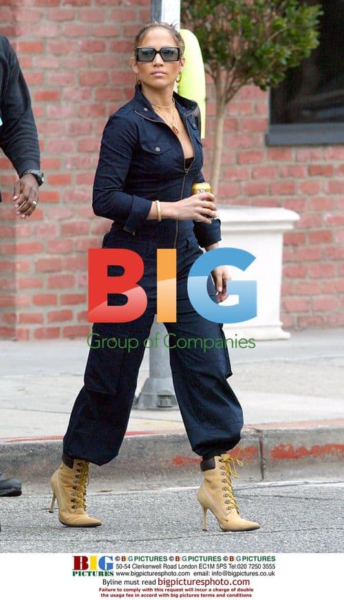 Jennifer Lopez filming new video