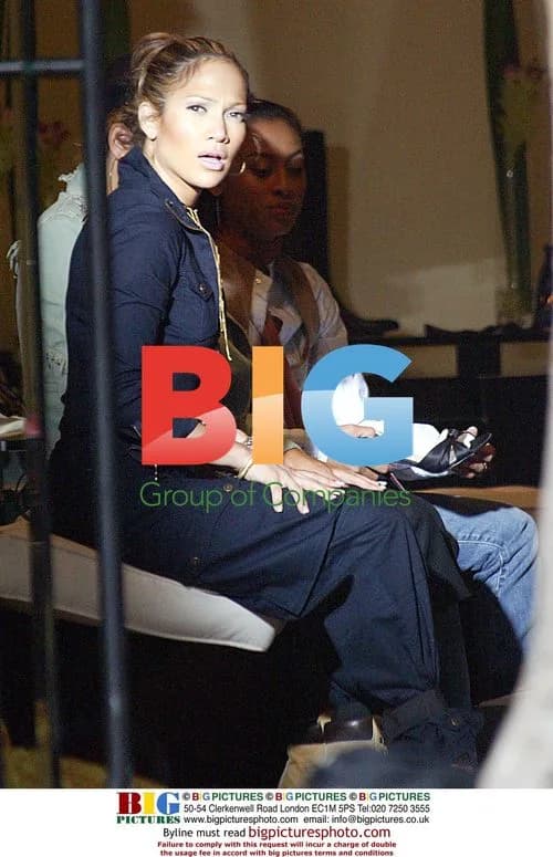 Jennifer Lopez on video shoot in California