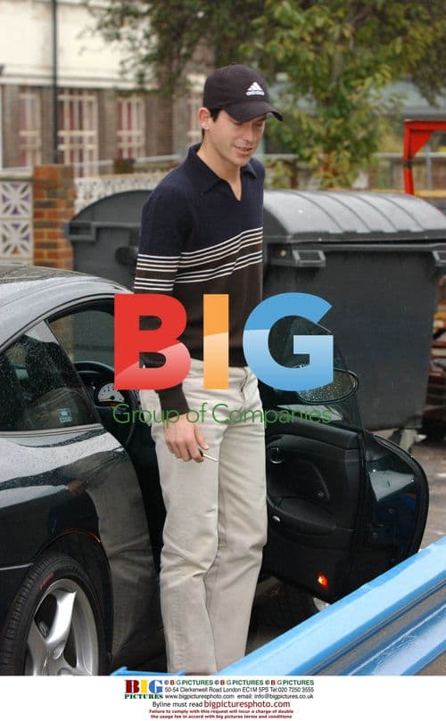 Tim Henman Visits Wife Lucy at Hospital