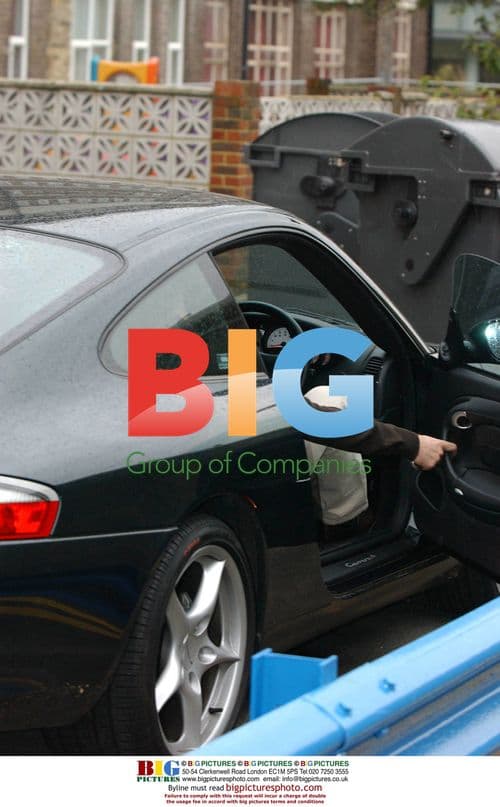 Tim Henman Visits Wife and Newborn