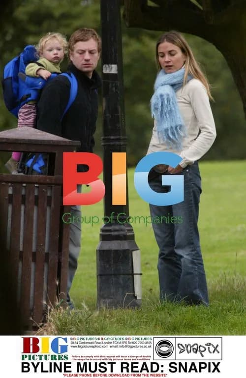 Jim Threaplton out with baby Mia