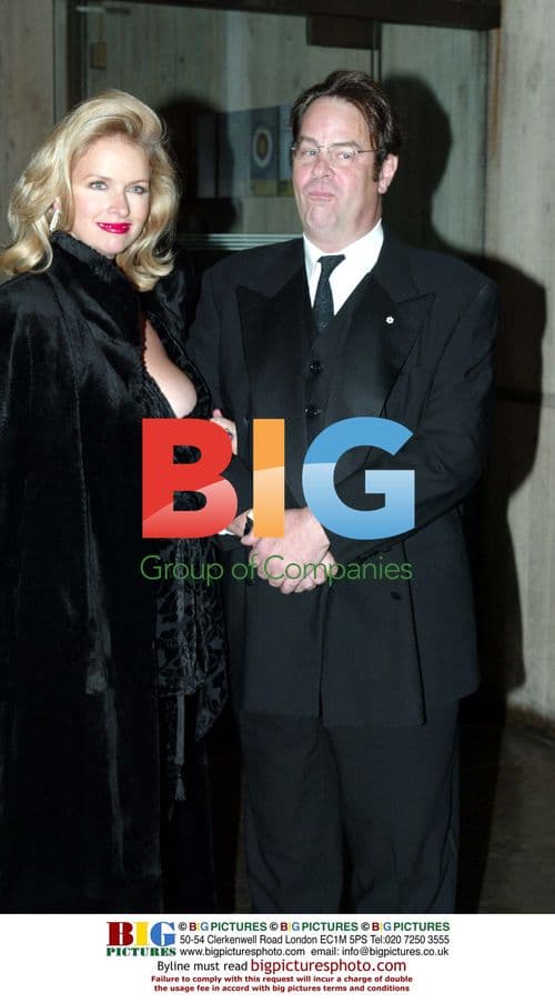 Donna Dixon and Dan Aykroyd at Whitney Gala