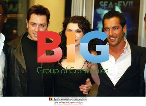 Ron Eldard, Julianna Marguiles at "Ghost Ship" premiere