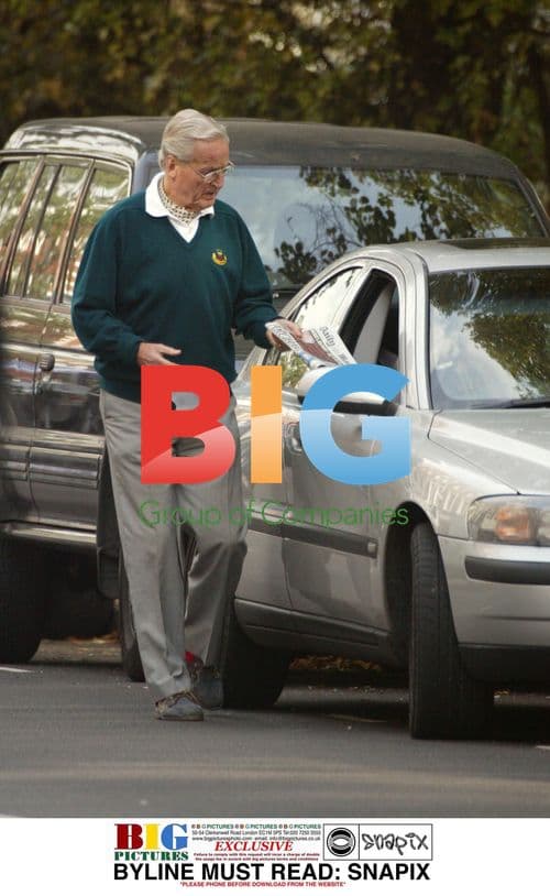 Nicholas Parsons Running Errands