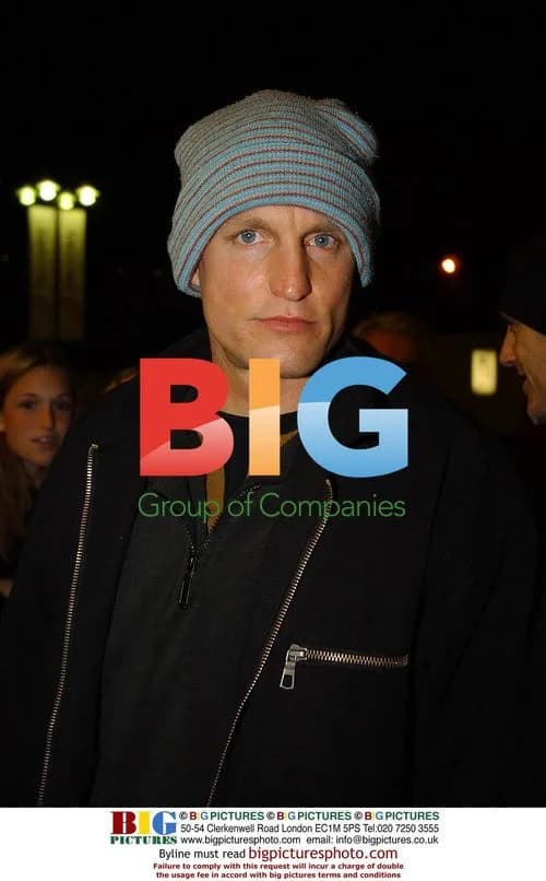 Woody Harrelson waits outside Wembley for Coldplay concert