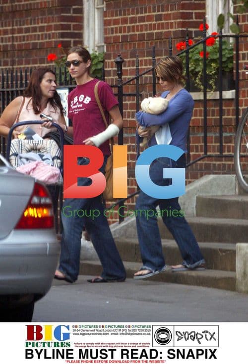 Sadie Frost and Jude Law's Son Rudy at Hospital