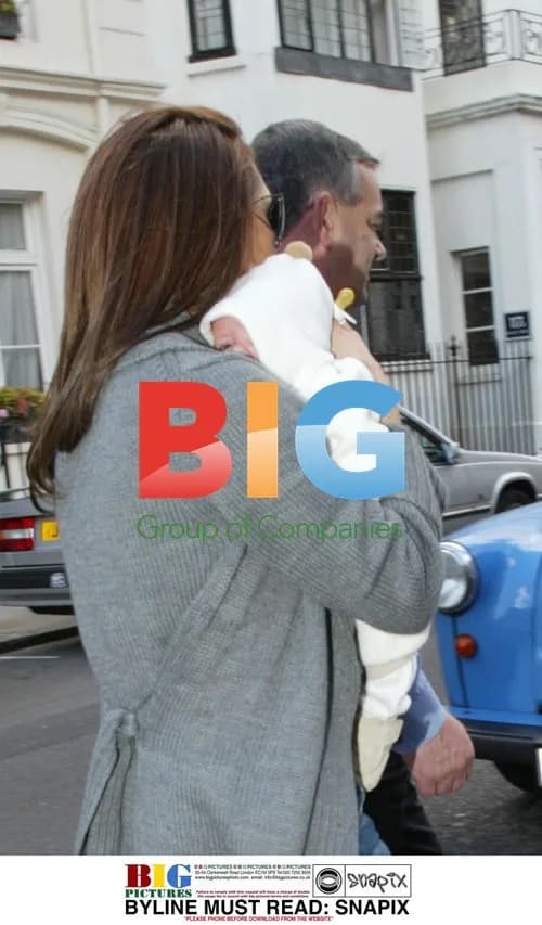 Victoria Beckham and son Romeo visit hospital