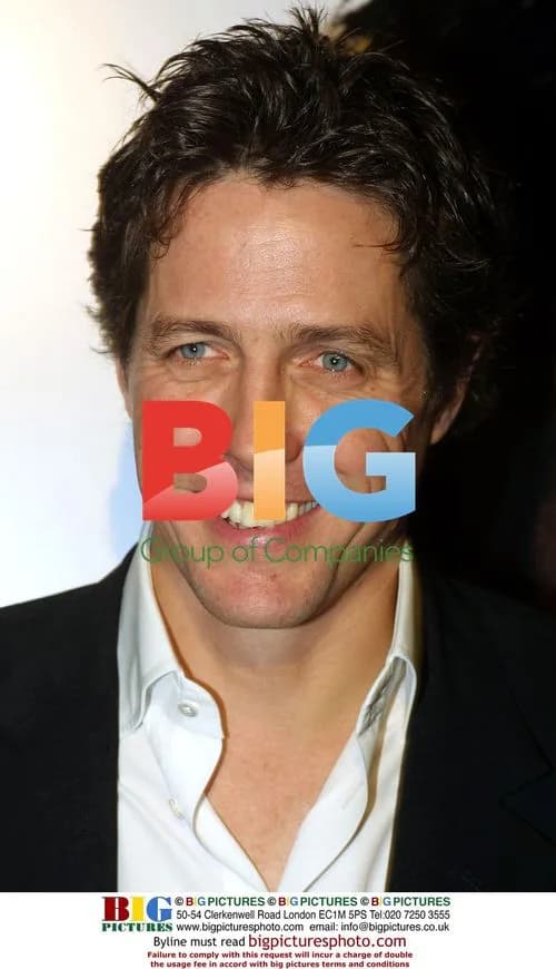 Hugh Grant at "About a Boy" Premiere in Paris