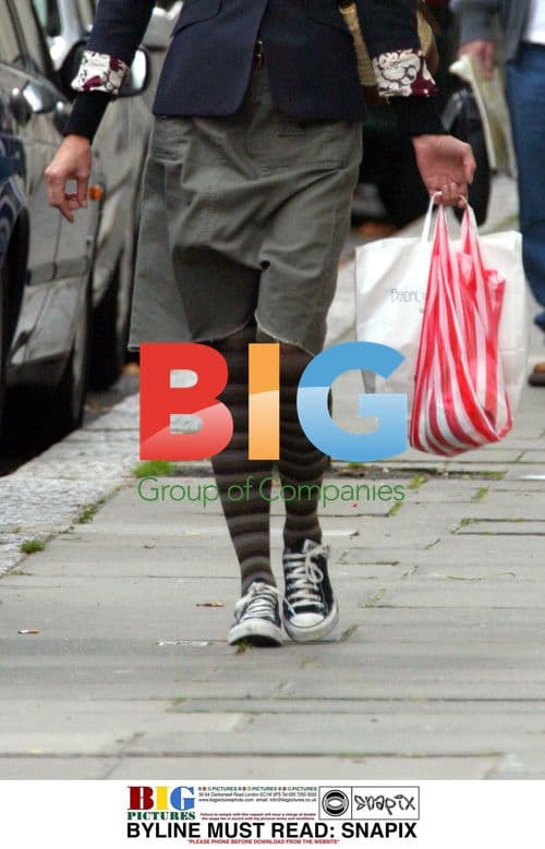 Joley Richardson out shopping in North London