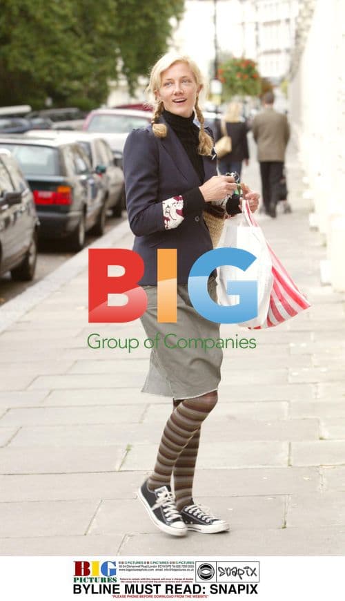 Joley Richardson Seen Shopping in North London