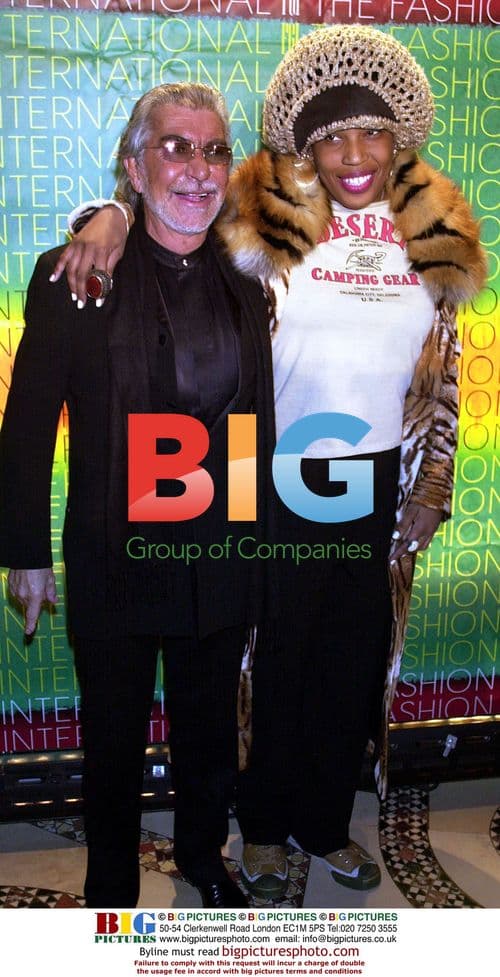 Roberto Cavalli and Macy Grey at Night of Stars