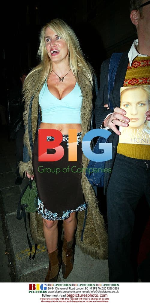 Vic Reeves & Girlfriend at Ulrika Book Signing