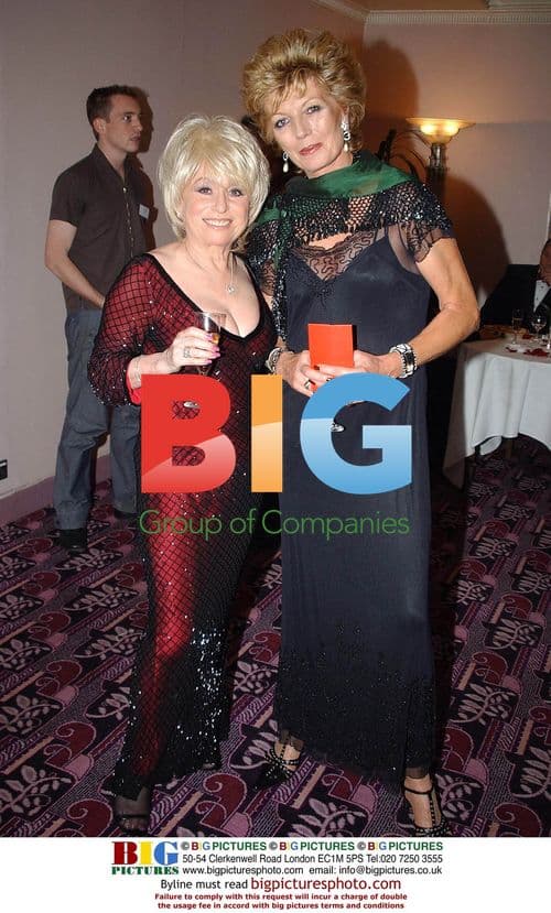 Barbara Windsor and Rula Lenska at UNICEF event