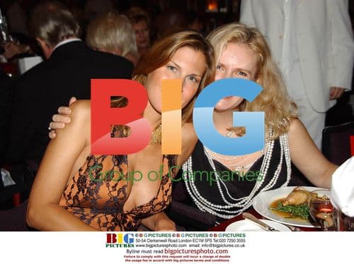 Julie Anne Davies and Christiane Douglas at UNICEF Cabaret