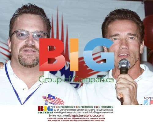 Arnold Schwarzenegger at LA Inner-City Games