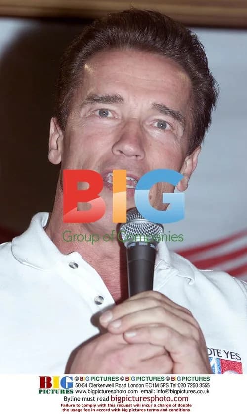 Arnold Schwarzenegger at LA Inner-City Games