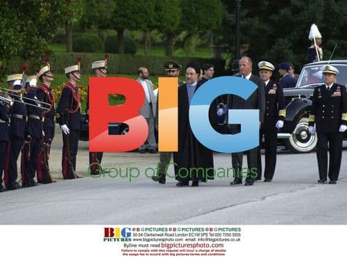 Iranian President Meets Spanish Royalty