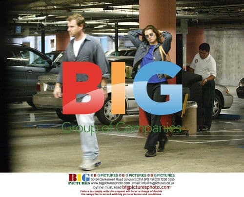 Brooke Shields and Husband at Medical Center