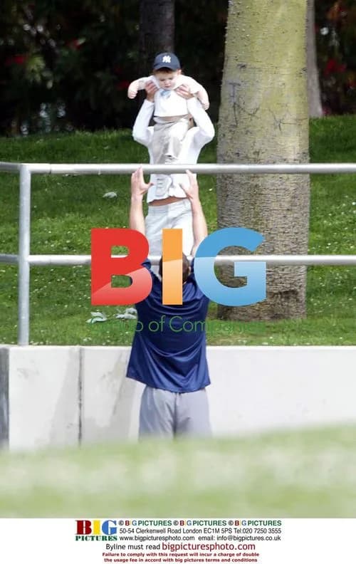 Calista Flockhart with son Liam