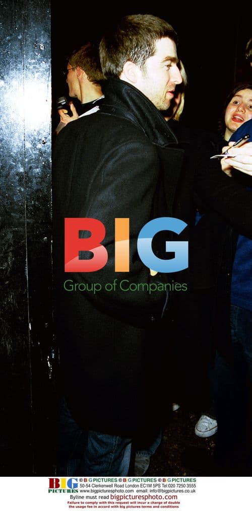 Noel Gallagher at Oxfam 'Make Trade Fair' Gig