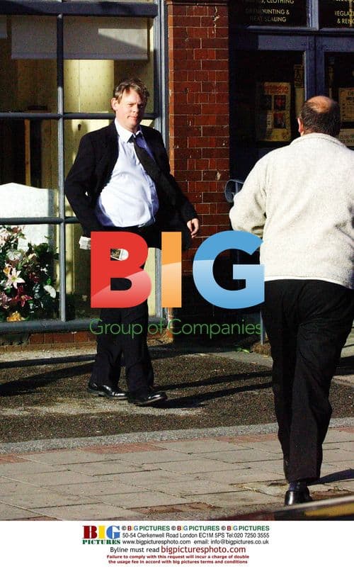 Martin Clunes Spotted in London